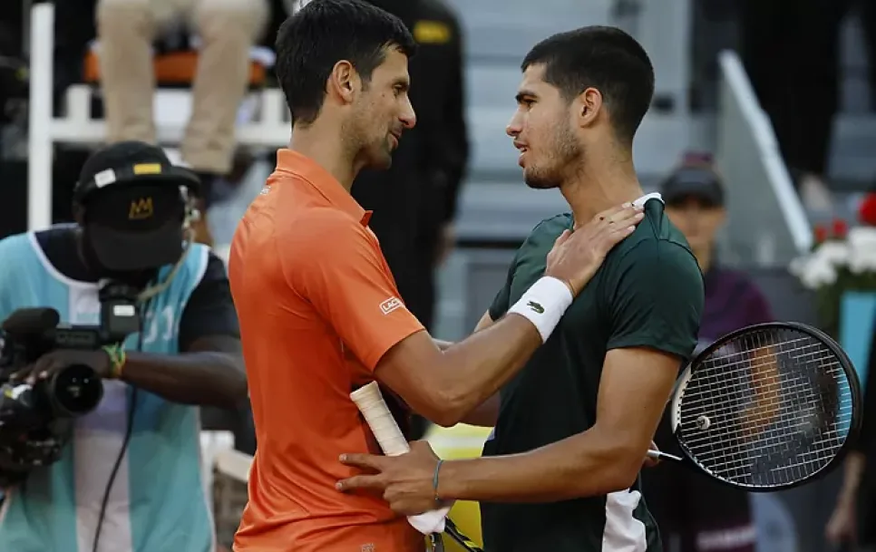 Djokovic y Alcaraz volverán a verse las caras / Fuente: EFE