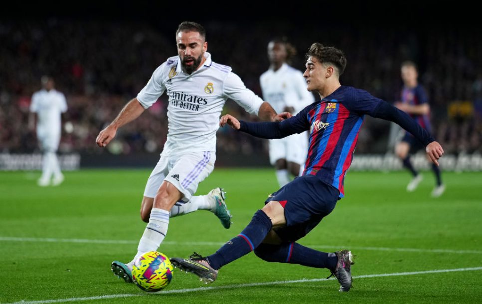 El Barça y el Real Madrid se enfrentan este fin de semana en el primer clásico de la temporada. / Fuente: Alex Caparros/Getty ImagesFC Barcelona v Real Madrid CF – LaLiga Santander