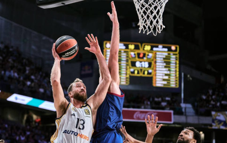 El Real Madrid se llevó el clásico de la Euroliga (65-64) / Fuente: Getty Images