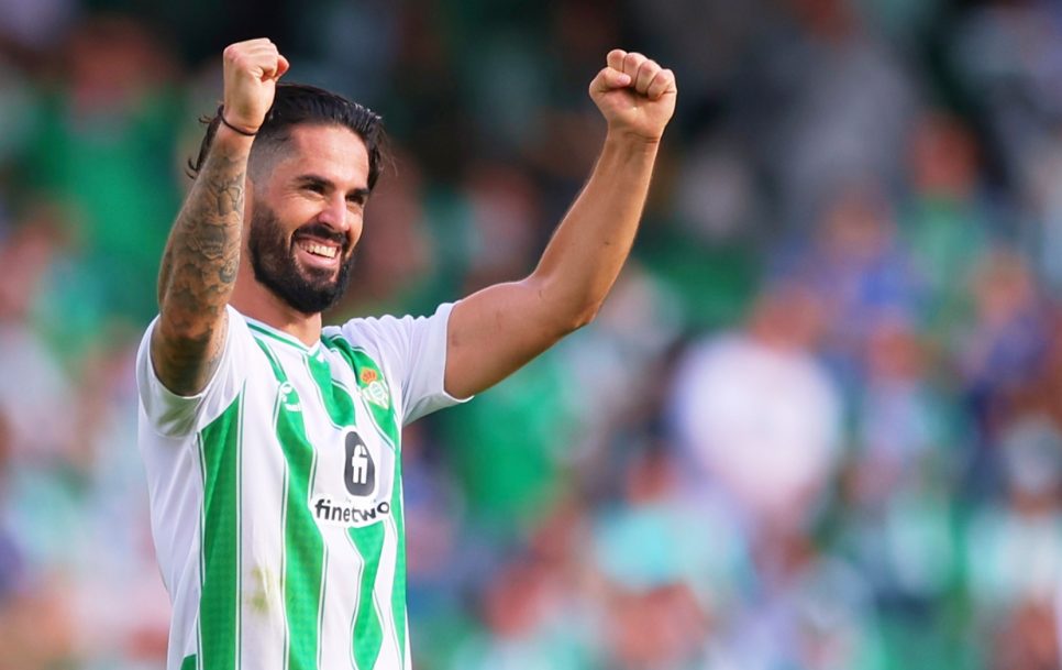 Isco: 9 MVPs en 13 partidos disputados con la elástica del Betis / Fuente: ESPN