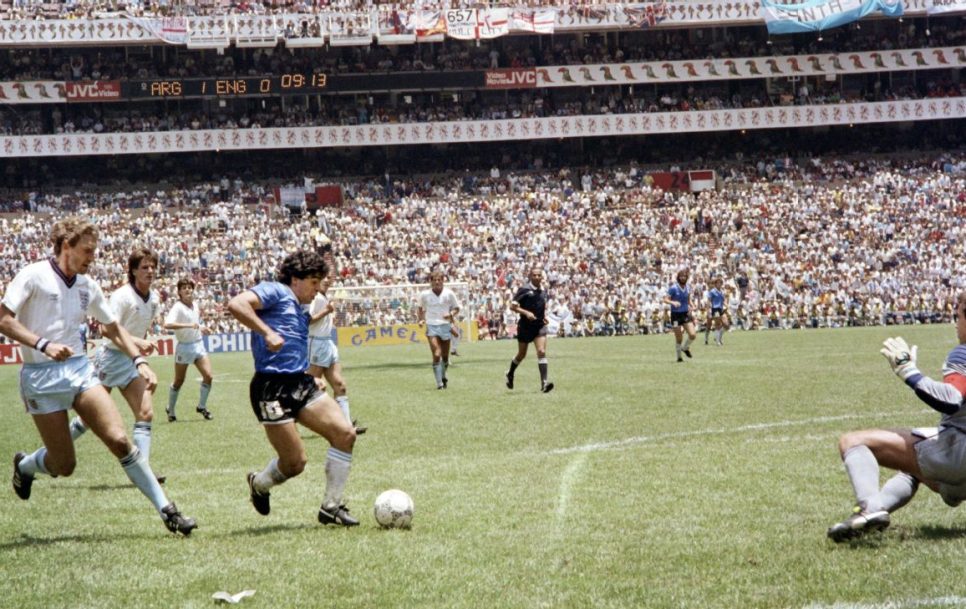 Maradona a los ingleses