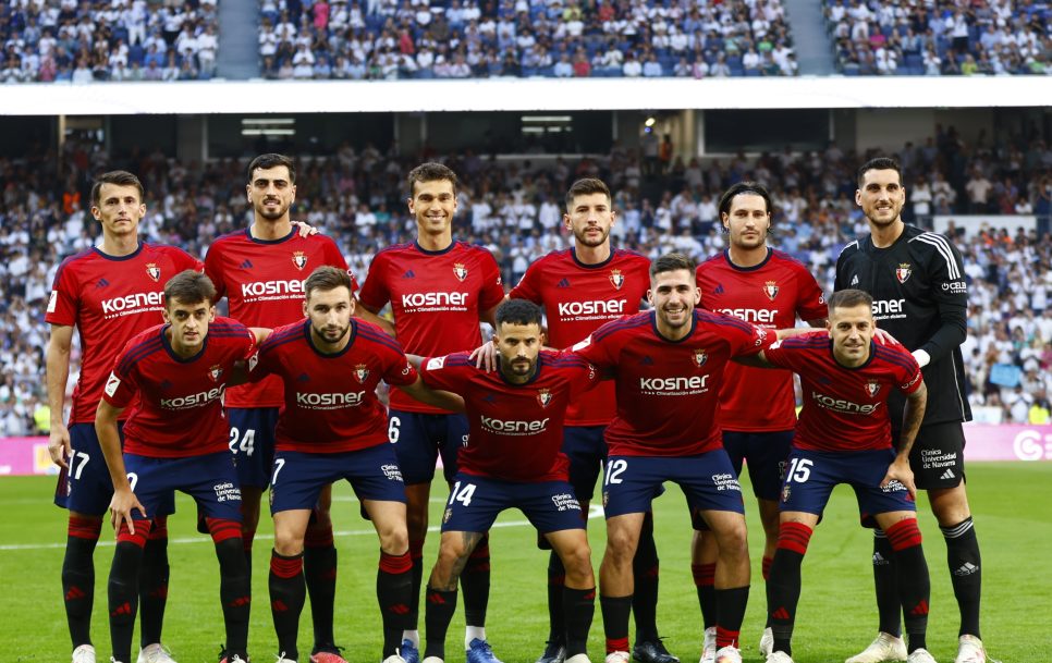 Osasuna: Con la determinación de revivir el triunfo de la pasada temporada. / Fuente: twitter @Osasuna