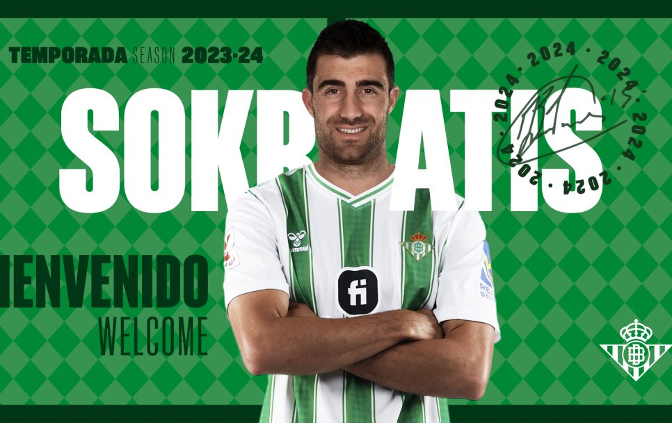 Sokratis se convierte en nuevo jugador del Real Betis | Foto: Real Betis