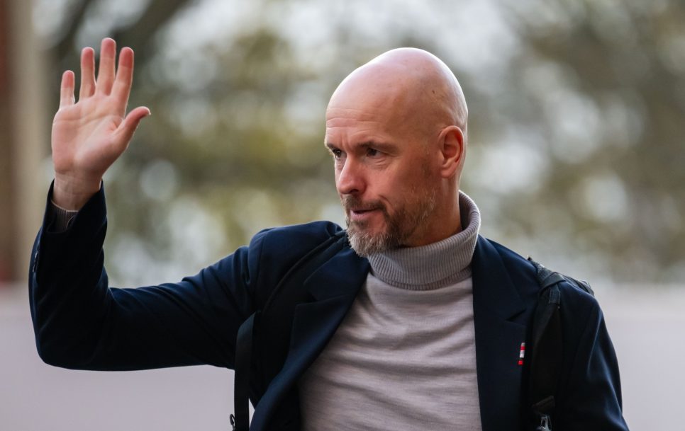 Erik ten Hag está cada vez más cuestionado en el banquillo del Manchester United | Foto: The Times