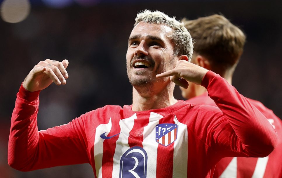 Antoine Griezmann, MVP de la jornada 4 de la Champions / Fuente: Twitter @Atleti