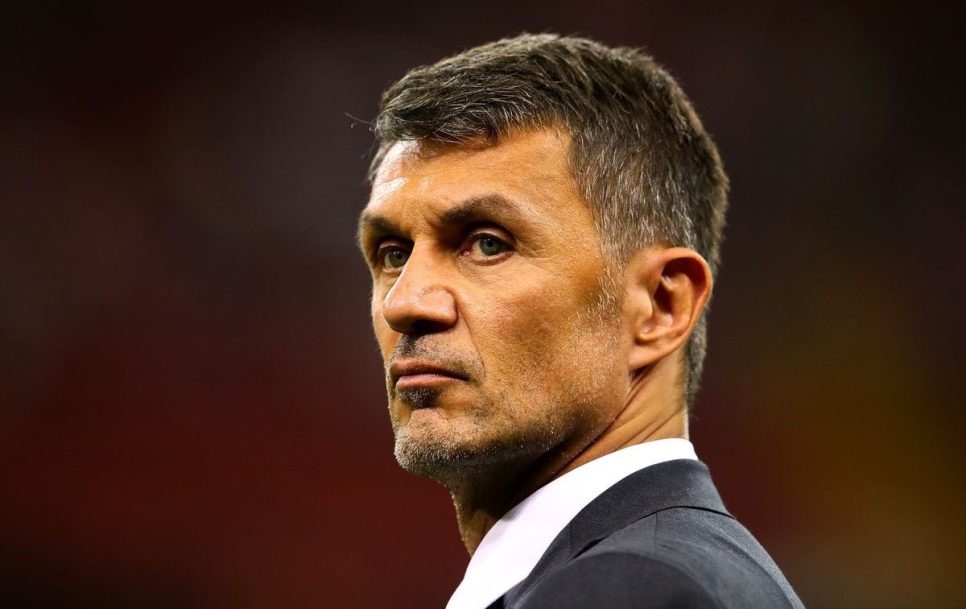 Paolo Maldini, el favorito para el cargo de director deportivo del Manchester United / Fuente: Twitter