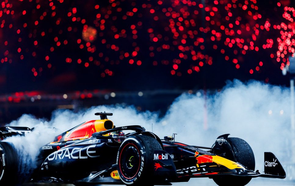 Red Bull Racing marcó tendencia en 2023, ganando 21 de las 22 carreras de la temporada. Fuente: Twitter @redbullracing