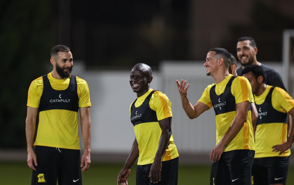 Karim Benzema es el líder del Al-Ittihad saudí | Foto: Twitter @ittihad_en