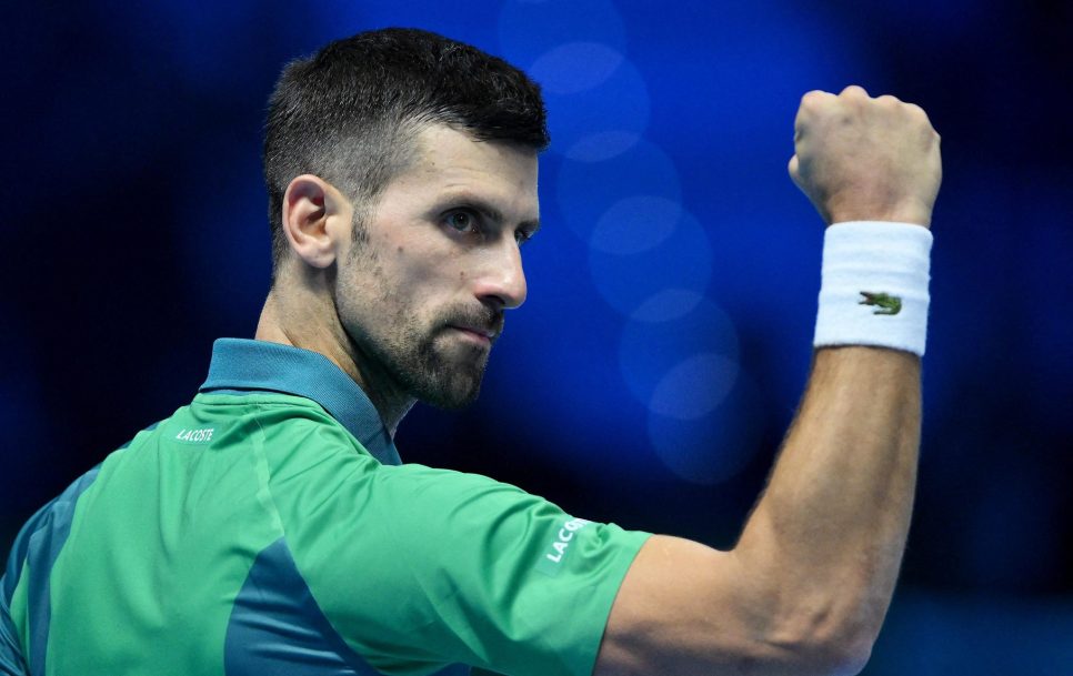 Djokovic venció a Rune en su debut en el ATP Finals / Foto: @ATP