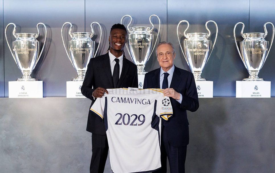 Camavinga renovado con el Real Madrid hasta 2029 / Foto: @RealMadrid