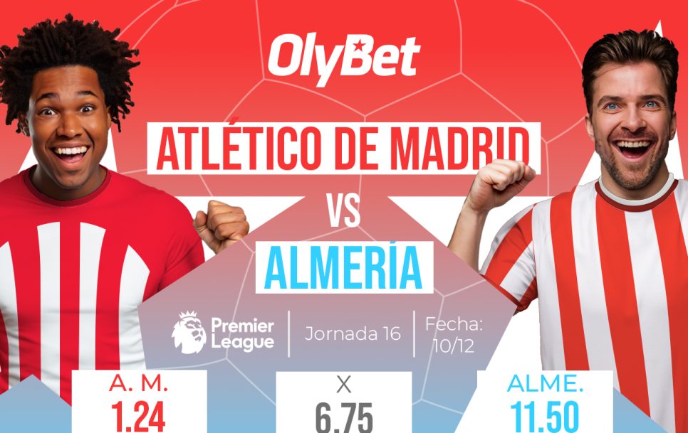 Los pronósticos del Atlético-Almería.