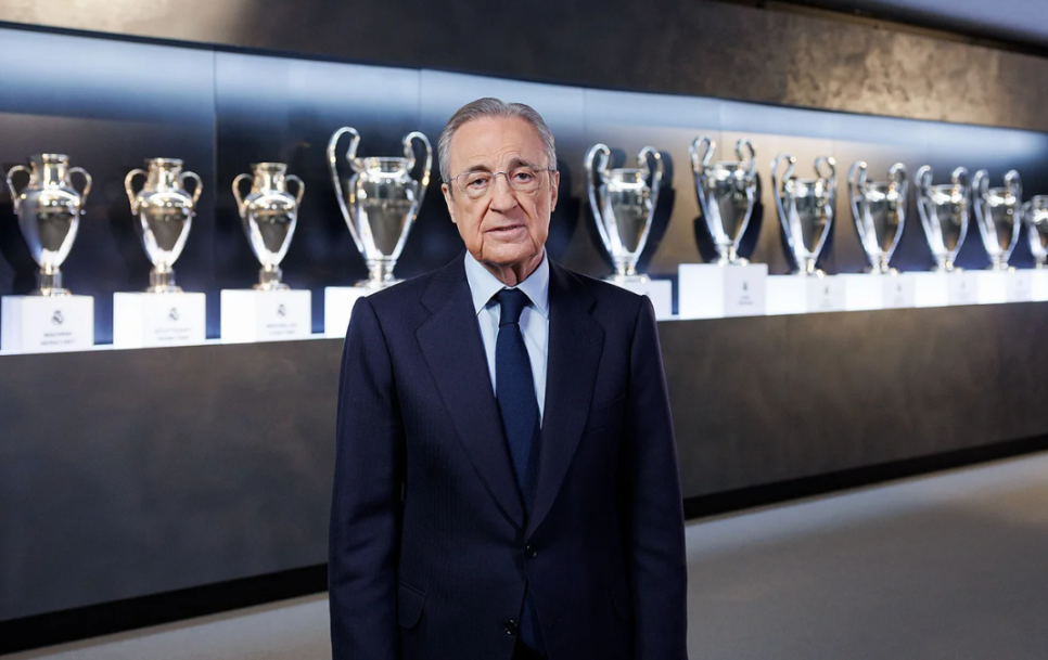 Florentino Pérez, presidente del Real Madrid / Foto: @RealMadrid