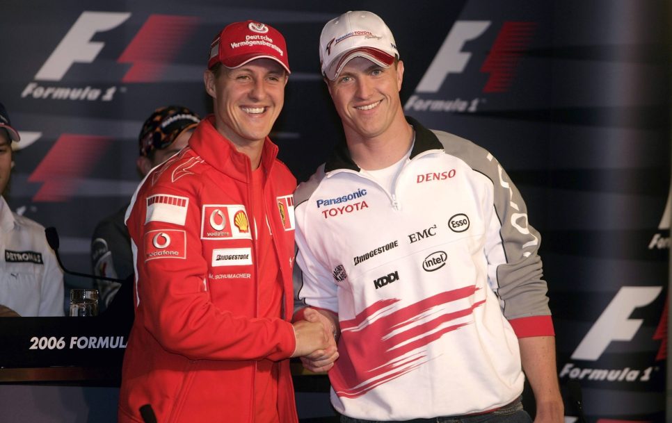 Michael y Ralf Schumacher en su etapa juntos en la Fórmula 1 | Foto: Imago