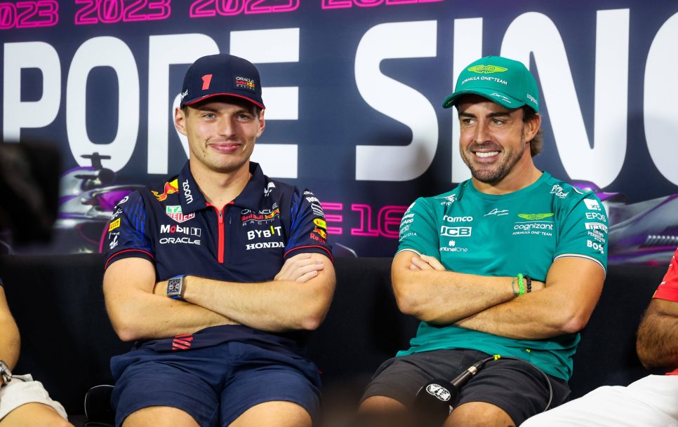 Max Verstappen y Fernando Alonso tienen una especial sintonía | Fuente: Imago