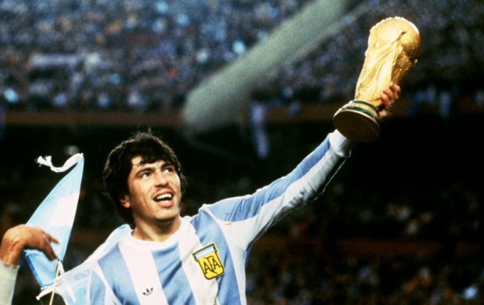 Passarella, el primer capitán de Argentina campeón del mundo. / Fuente: AFA