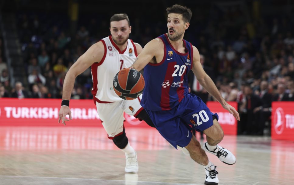 Nicolas Laprovittola durante el partido ante Milan / Fuente:Rodolfo Molina/Euroleague Basketball via Getty Images