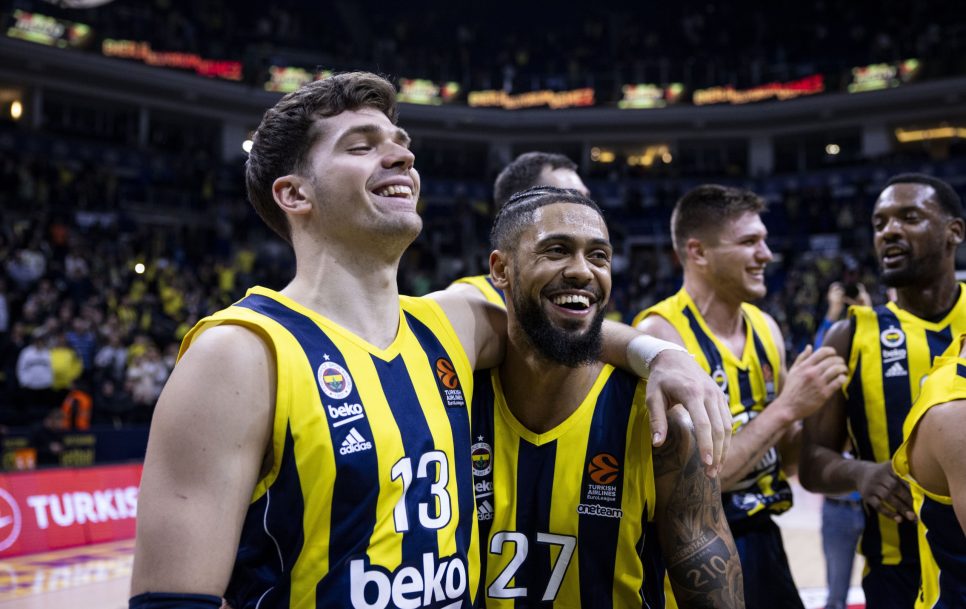 El Fenerbahçe ha ganado seis de sus últimos siete partidos de Euroliga y ante el Bayern München intentará preservar su momento de cara a seguir escalando posiciones. – Fuente: Getty Images – Turkish Airlines EuroLeague