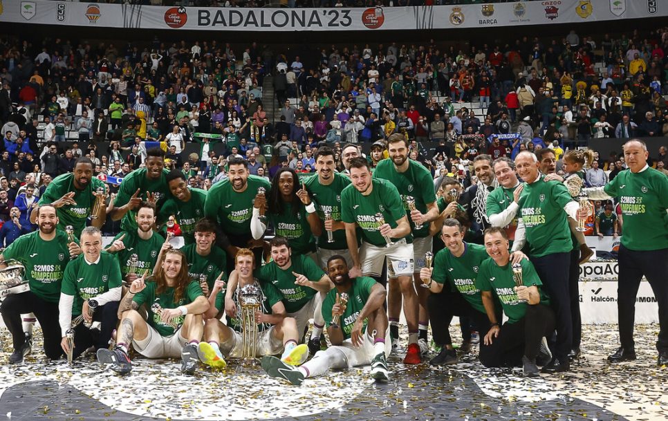 Unicaja se proclamó campeón de Copa en Badalona / Fuente: ACB