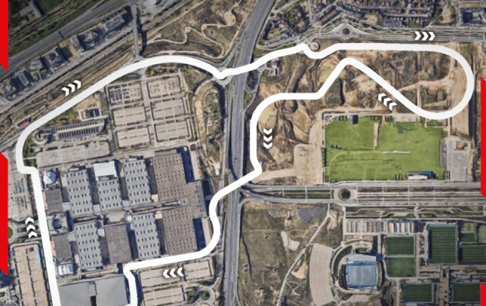 Así será el circuito de F1 de Madrid en IFEMA | Fuente: FIA