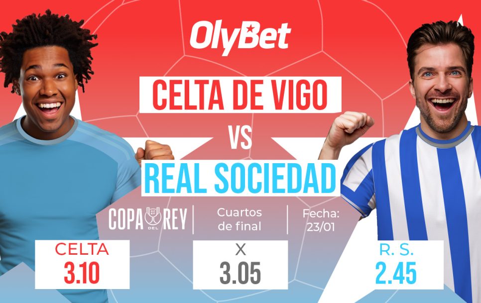 Los pronósticos para el Celta de Vigo-Real Sociedad en la Copa del Rey. Tipster