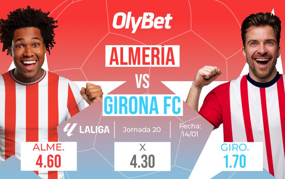 Los pronósticos del Almería vs Girona en LaLiga.