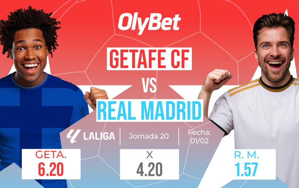 Los pronósticos del Getafe-Real Madrid en LaLiga.