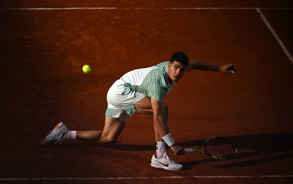 Carlos Alcaraz durante el torneo en Buenos Aires / Fuente: Imago
