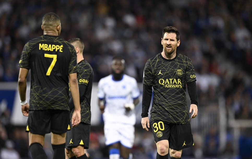 Leo Messi y Kylian Mbappé coincidieron dos años en el PSG | Fuente: Imago