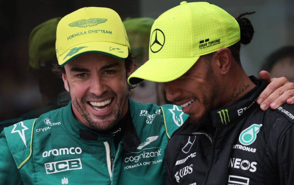 Fernando Alonso y Lewis Hamilton, los dos pilotos más veteranos de la F1 | Fuente: Imago