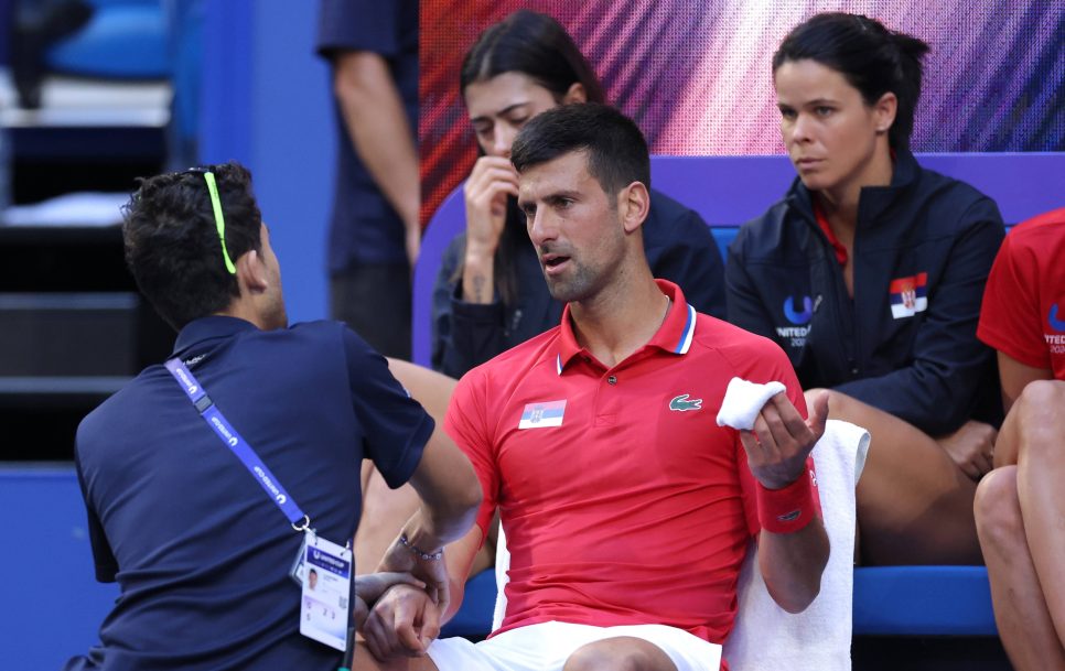 Novak Djokovic tuvo un encontronazo con un aficionado en Australia | Fuente: Imago