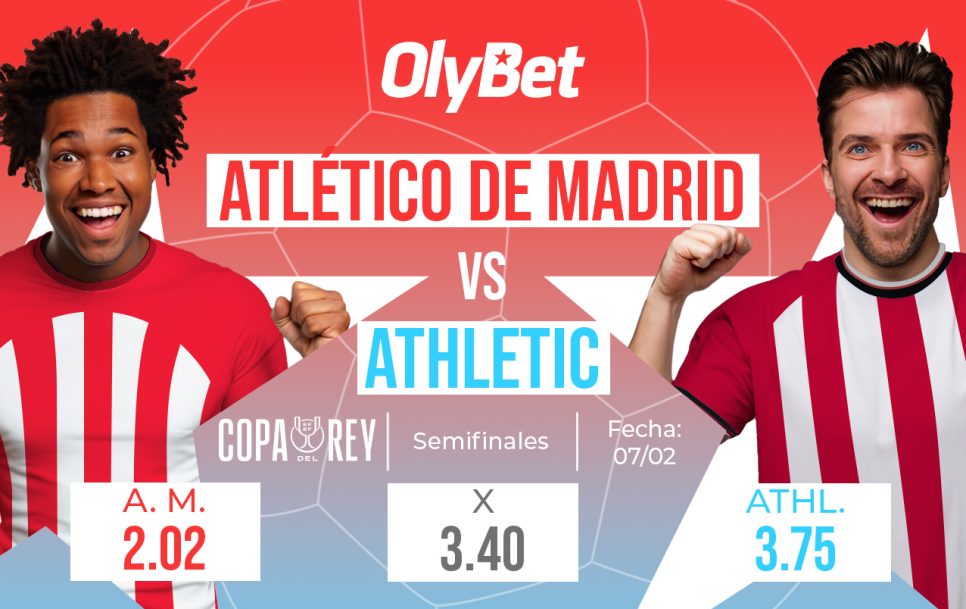 Los pronósticos para el Atlético-Athletic en las semifinales de la Copa del Rey.