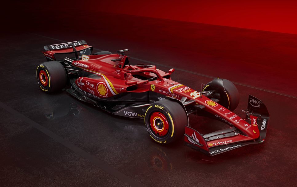 Así luce el SF-24, el nuevo coche de Ferrari para la temporada 2024 de la F1. / IMAGO / Cover-Images