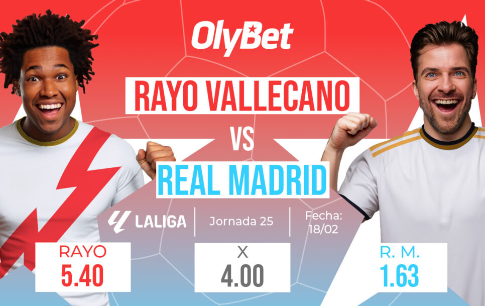 Los pronósticos para el Rayo Vallecano vs Real Madrid.