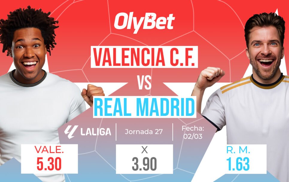 Los pronósticos para el Valencia vs Real Madrid.