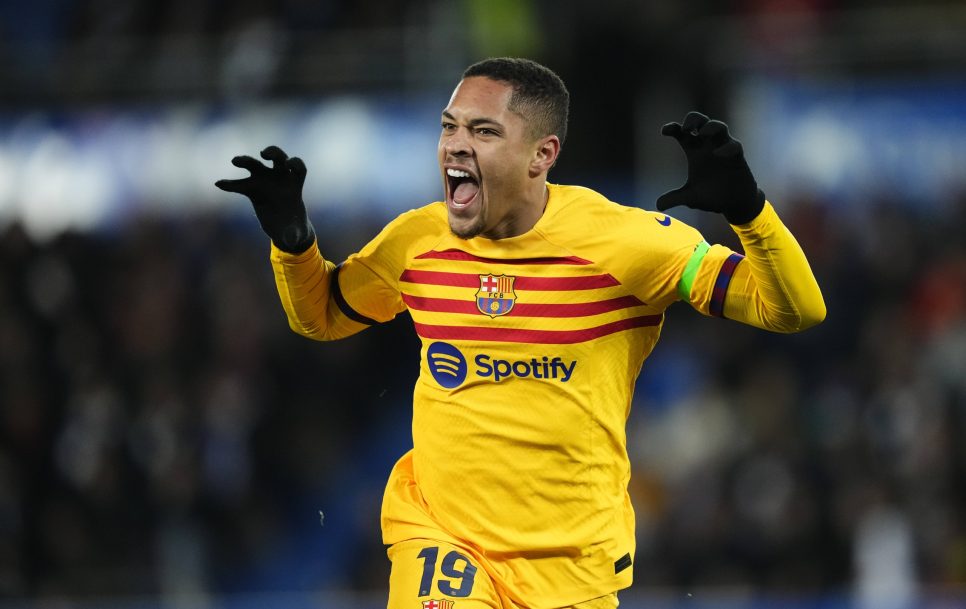 El ‘tigrinho’ Vitor Roque volvió a marcar un gol decisivo con la camiseta del Barça. / Fuente: Jose Breton – IMAGO / NurPhoto