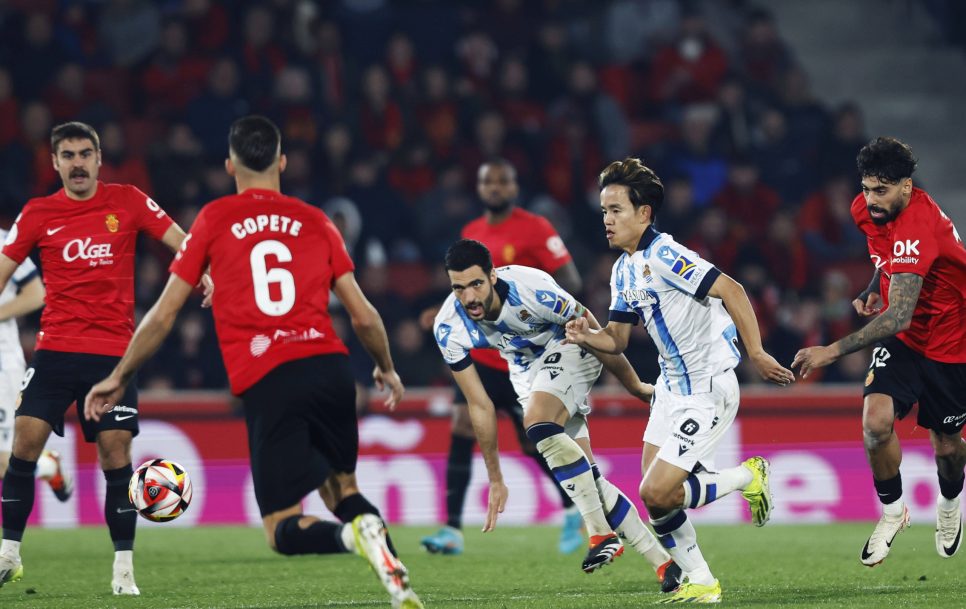 Mallorca y Real Sociedad protagonizaron un duelo intenso pero sin goles en Son Moix. / Fuente: IMAGO / AFLOSPORT