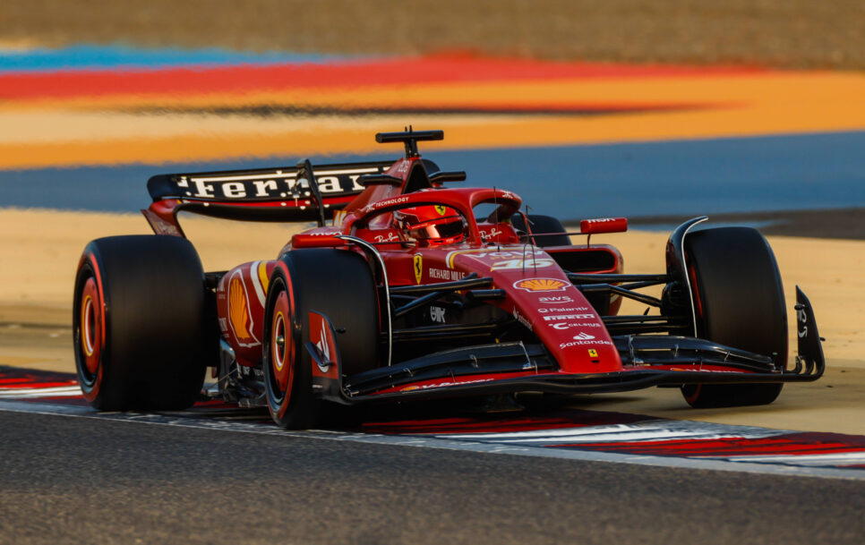 Ferrari marca el mejor tiempo de la pretemporada de Fórmula 1 | Fuente: Imago – Steven Tee
