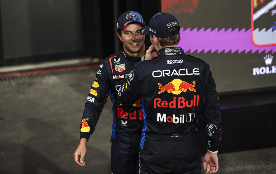 Sergio Pérez ha concluido segundo de Max Verstappen en los Grandes Premios de Baréin y Arabia Saudí. | Fuente: Imago – DPPI/Panoramic