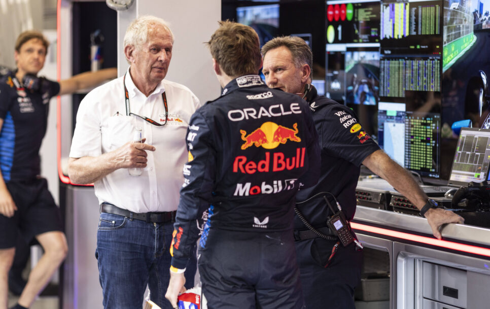 Helmut Marko, Christian Horner y Max Verstappen, los líderes de Red Bull | Fuente: Imago