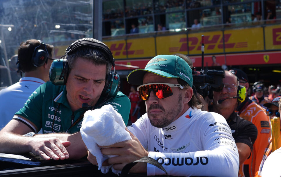Fernando Alonso fue sancionado en Australia por el accidente de George Russell | Fuente: Imago