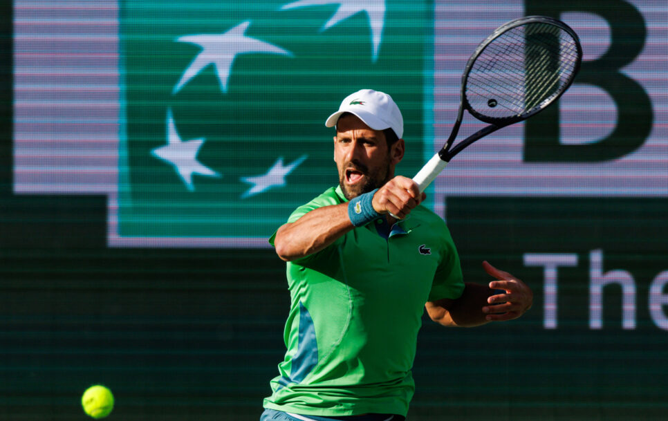 Novak Djoković se ha convertido en el tenista más veterano en liderar el ranking mundial de la ATP. | Fuente: Imago.