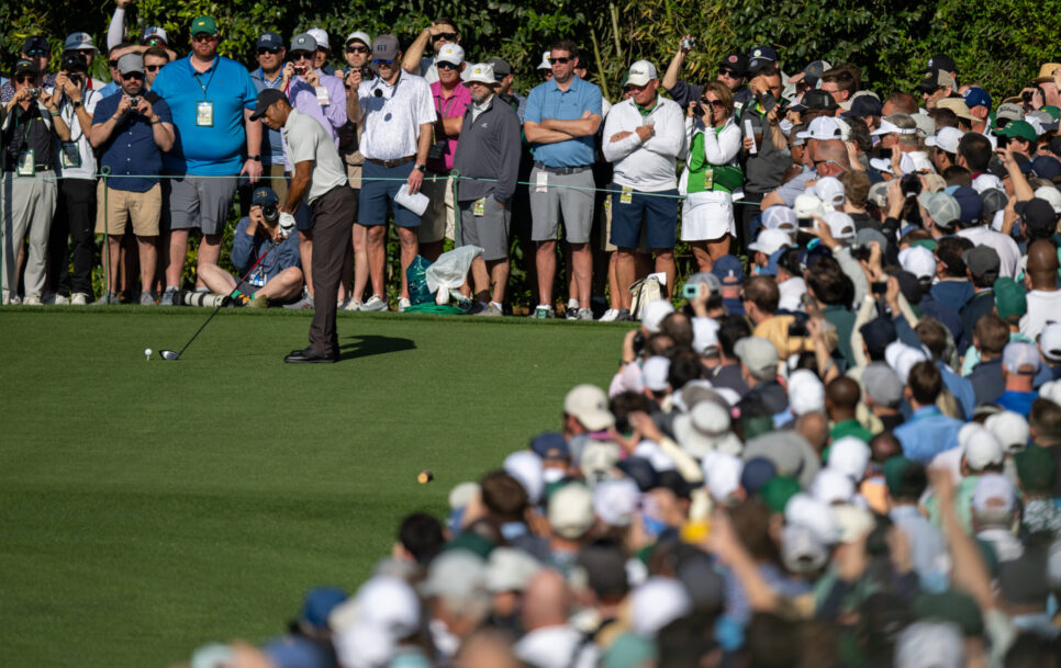 Tiger Woods durante el Masters de Augusta / Fuente: Imago