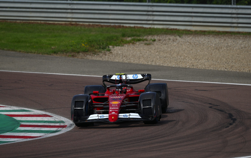 Ferrari probó un nuevo sistema ‘anti-spray’ | Fuente: Twitter @formu1a__uno