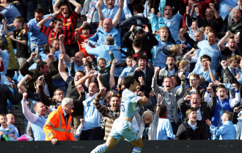 93:20, el minuto que todo hincha del Manchester City recuerda. | Fuente: Imago: Dave Thompson.