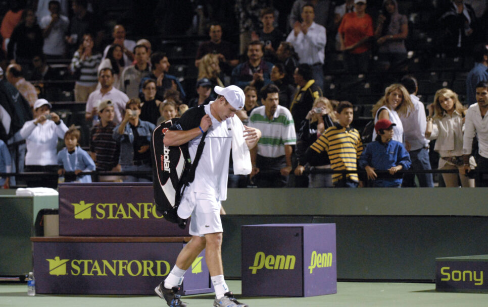 Andy Roddick ganó 32 títulos durante su carrera. | Fuente: Imago – Lou Novick – Cal Sport Media.
