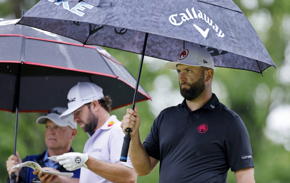 Desde su marcha al LIV Golf, no ha parado de llover para Jon Rahm. | Fuente: Imago – Joe Robbins/Icon Sportswire.