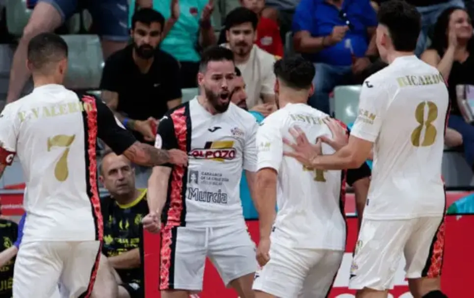 ElPozo Murcia celebrando un gol / Fuente: ElPozoMurcia