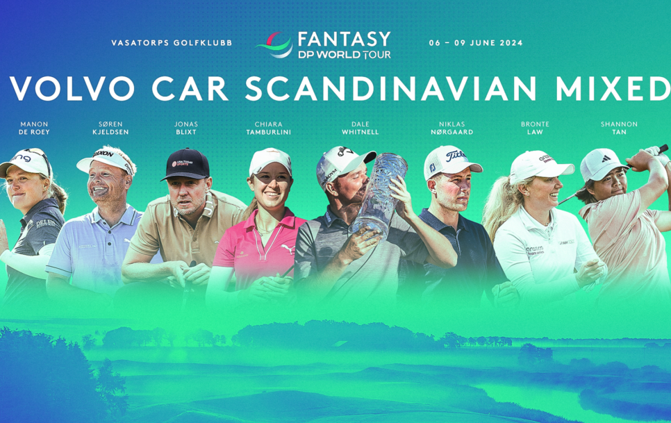El Volvo Car Scandinavian Mixed 2024 se celebrará del 6 al 9 de junio en el Vasatorps Golf Club de Suecia. / Foto: www.dpworldtour.com