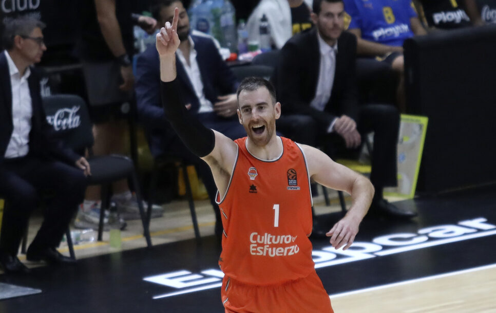 Víctor Claver desarrolló una prolífica carrera profesional durante sus 18 años en el baloncesto. | Fuente: Getty Images – Turkish Airlines EuroLeague.