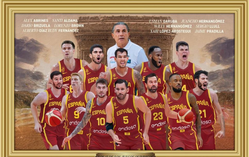 La convocatoria de España de baloncesto para los JJOO / Fuente: @FEB